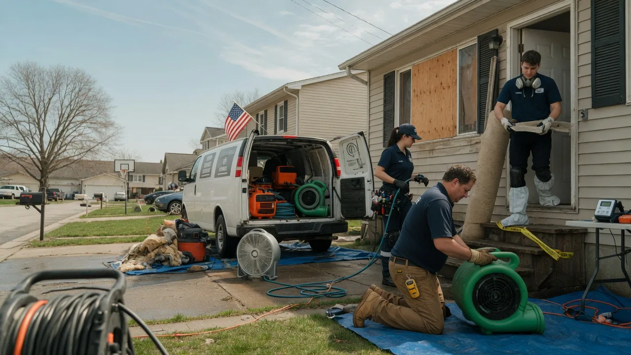 Water Damage Restoration in Stuart, IA near me